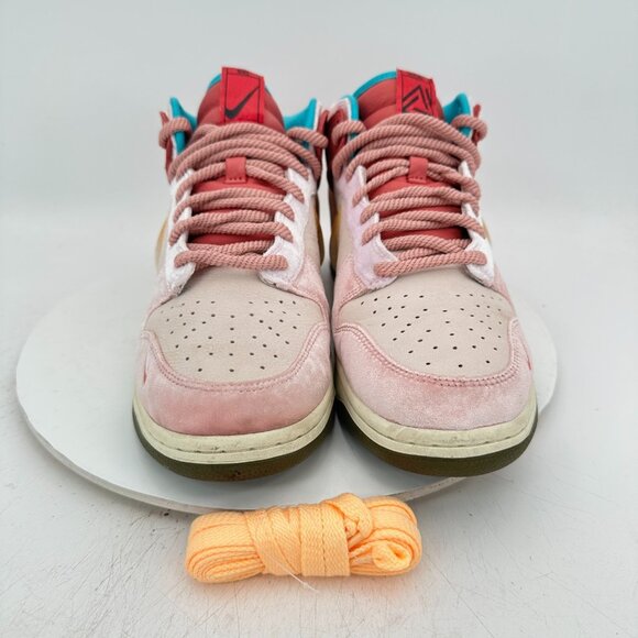 Nike Dunk X Social Status Mid Men Size 10 DJ1173-600 Strawberry Milk Shoes - Picture 2 of 11